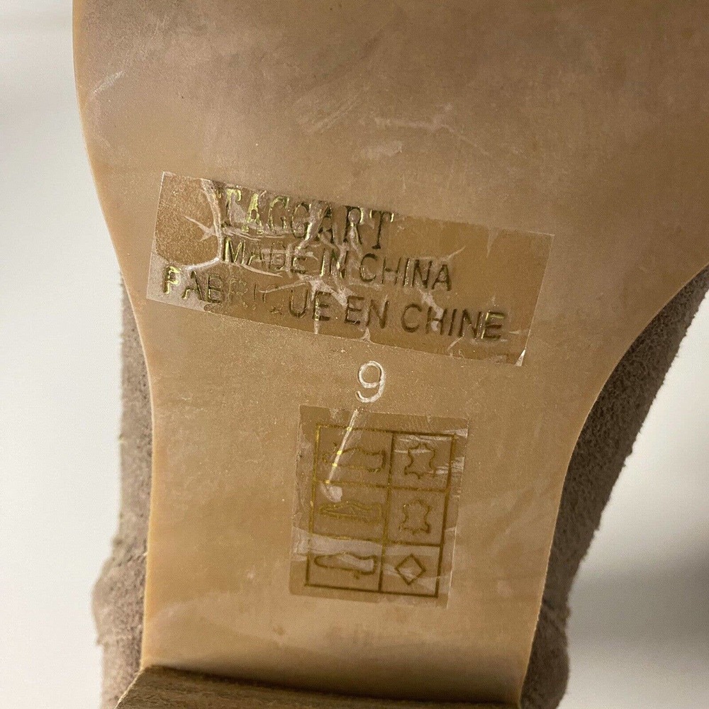 Jeffrey Campbell Taggart Boot Bootie Suede Beige Taupe Cut Out Pointed W… - Picture 9 of 9